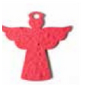 Mini Angel with Wing and Halo Style Shape Seed Paper Gift Pack